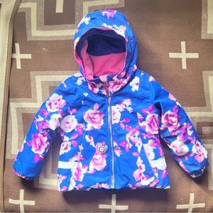Girls Obermeyer Insulated Ski Jacket size 4